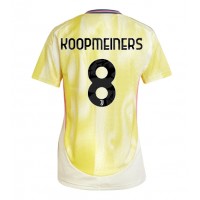 Camisa de Futebol Juventus Teun Koopmeiners #8 Equipamento Secundário Mulheres 2024-25 Manga Curta